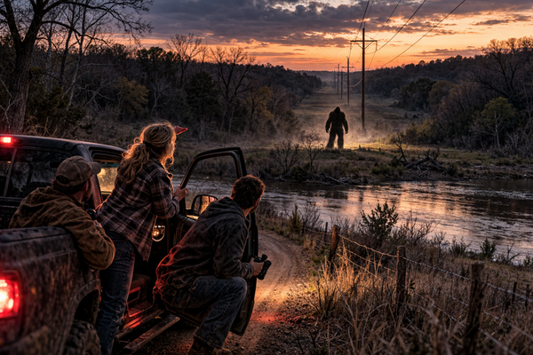 Oklahoma Family Reports Bigfoot Sighting in Early 2026