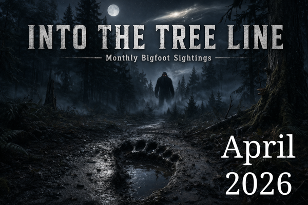 Into The Tree Line. Monthly Bigfoot Sightings Review, April 2026