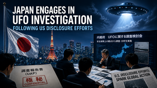 Japan Engages in UFO Investigation Following US Disclosure Efforts