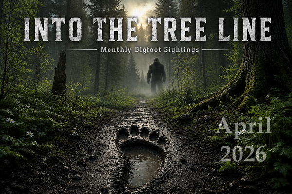 Into The Tree Line. Monthly Bigfoot Sightings Review, April 2026