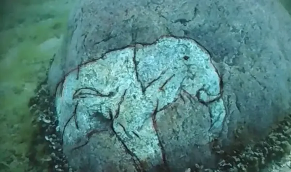 The Mastodon Stone: Did Ice Age Hunters Leave a Message Beneath Lake Michigan?