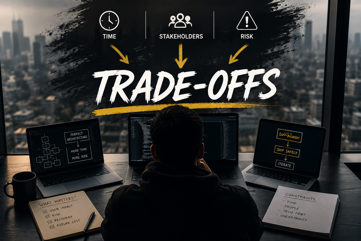 Not Every Decision Is Clean. Here’s How I Make Trade-offs Under Pressure