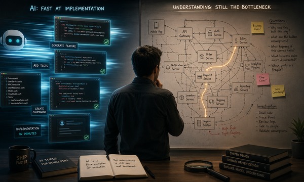Why Understanding Still Takes Longer Than Writing Code