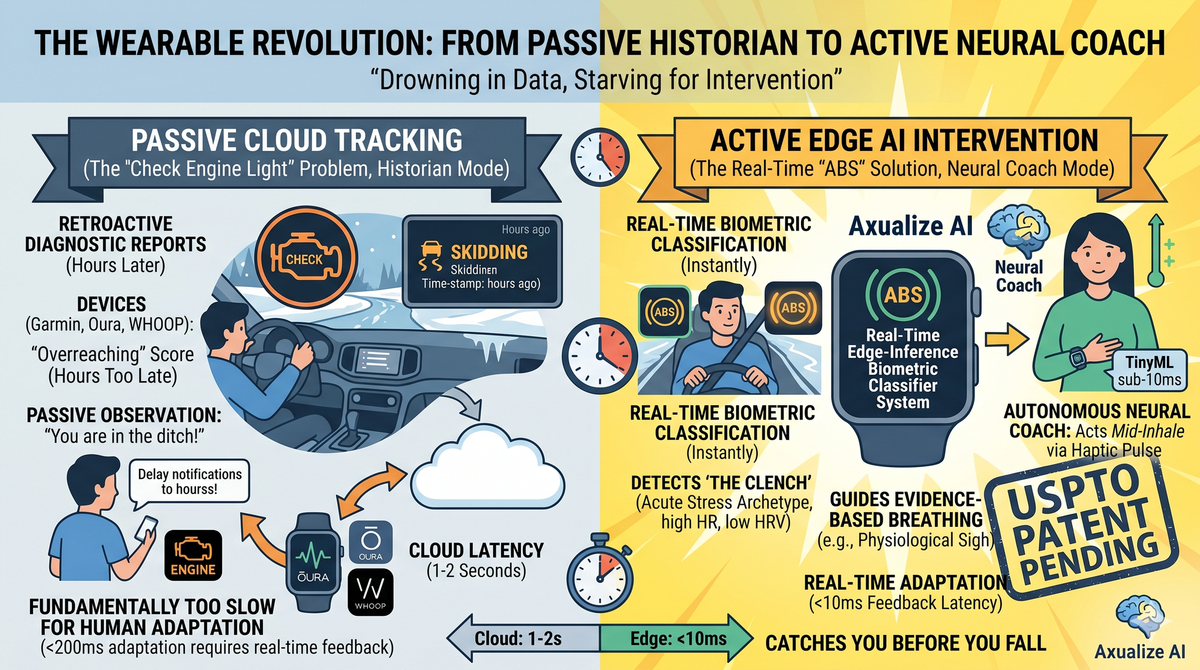 Your Wearable is a Brilliant Historian, But a Terrible Coach