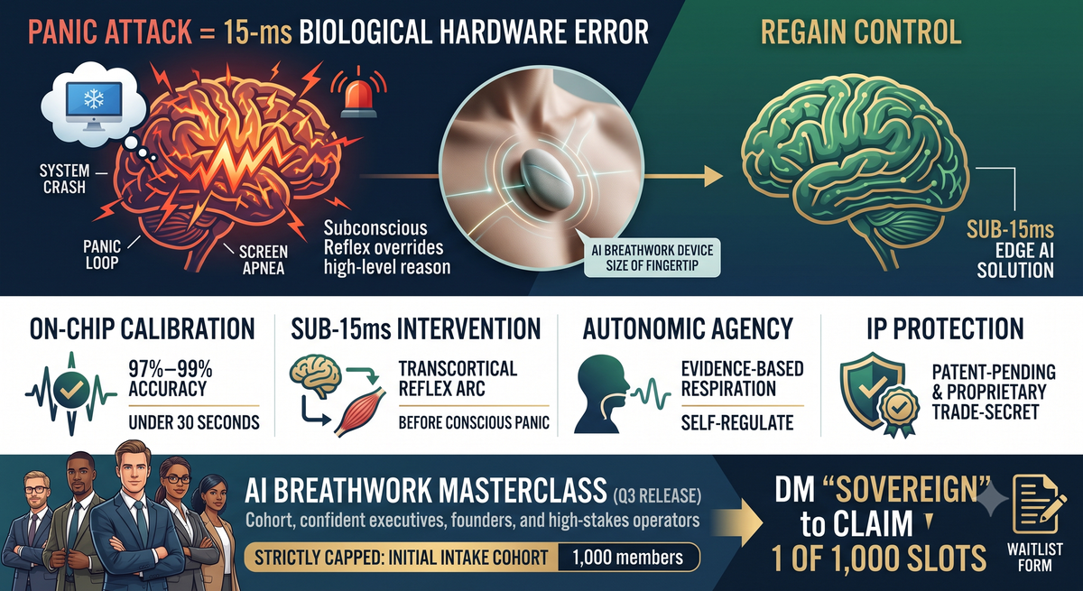 Panic Attacks Aren't Mental Failures. They Are 15-Millisecond Biological Hardware Errors.