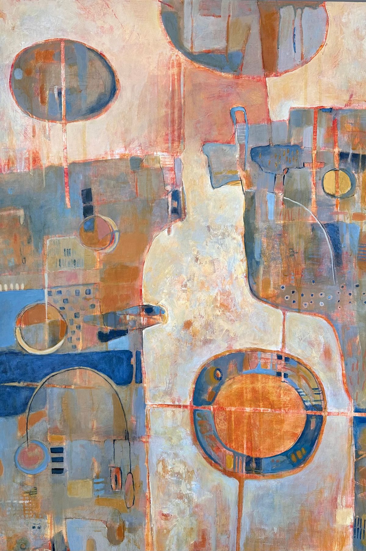"Reliquary Dreamings," paintings by Karen Day now showing at Frank Gallery