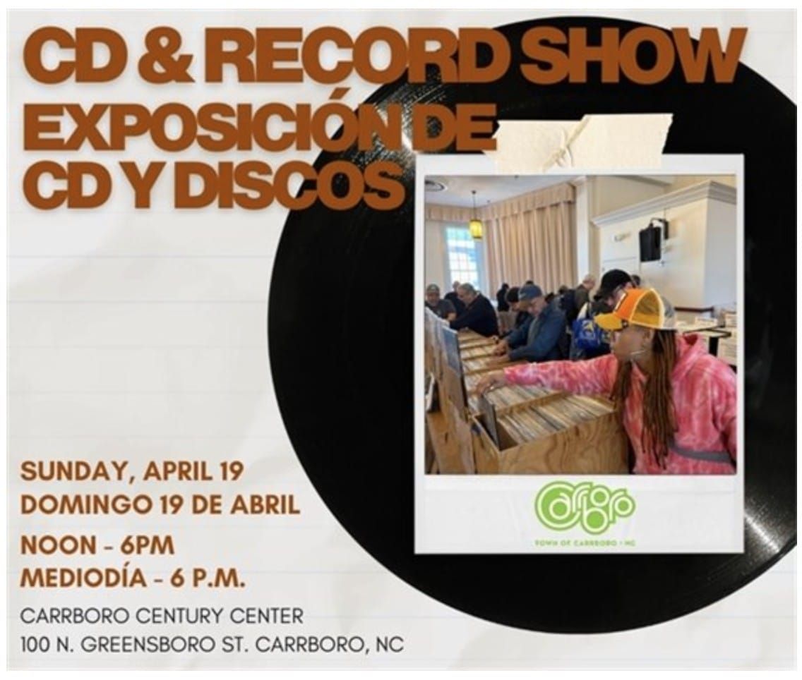 Carrboro's 38th biannual CD and Record Show