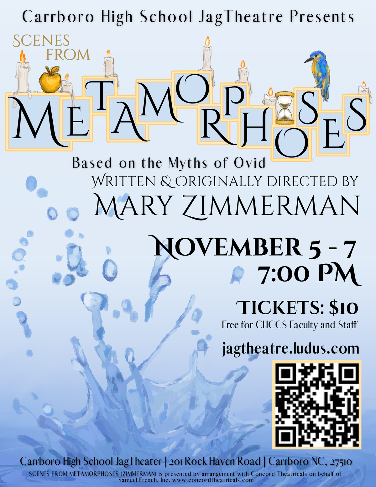 JagTheatre is Making Waves with the fall play, "Metamorphoses"