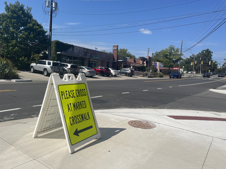 Residents Adjust to New Crosswalk on South Greensboro St.