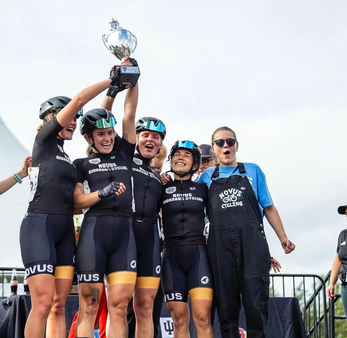 One Day Last April: Dorothy Curran-Muñoz on Novus Cycling's 2025 Podium Finish (and a Broken Collarbone on the Way There)