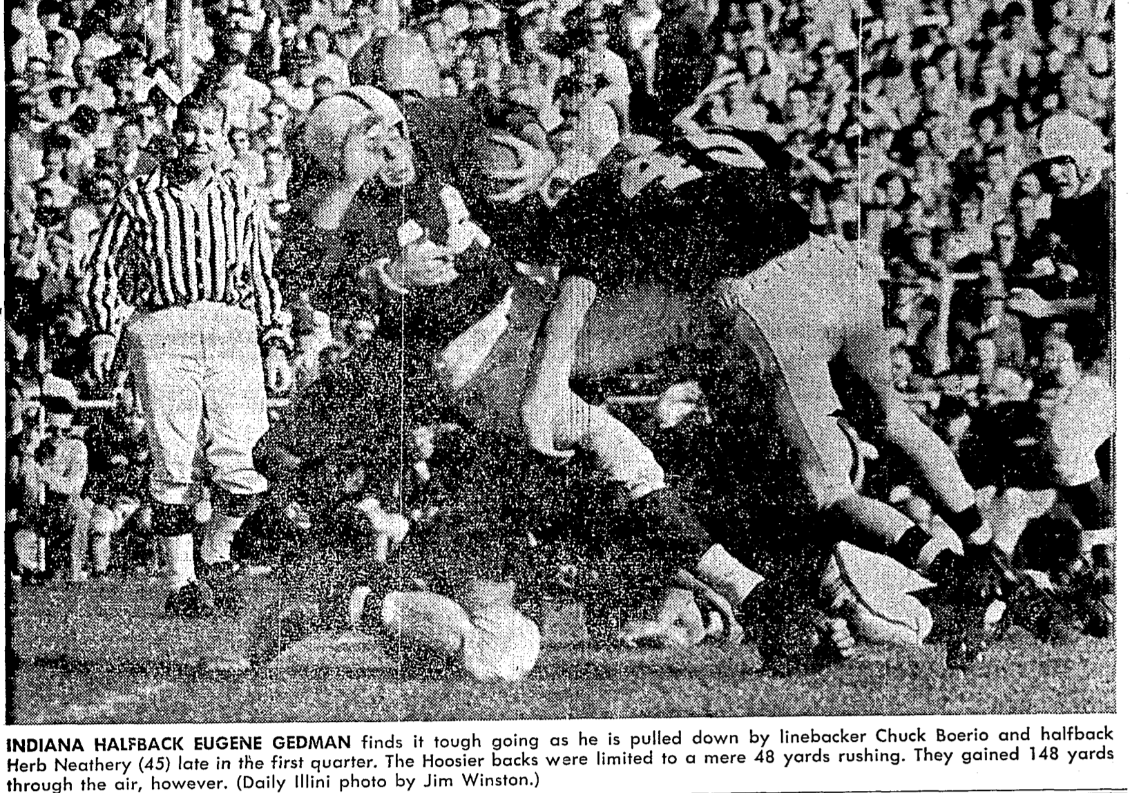 Glory Days: Indiana and Illinois Meet at the Summit, October 1950