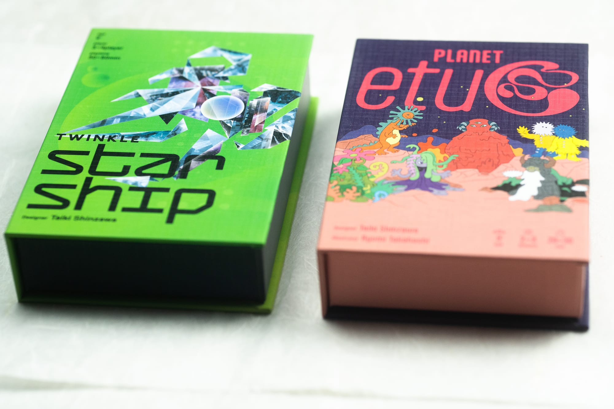 Twinkle Star Ship and Planet etuC against a light background