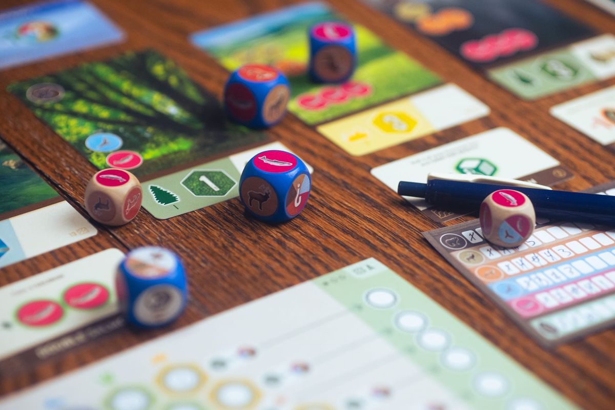 My five favorite roll-and-write games