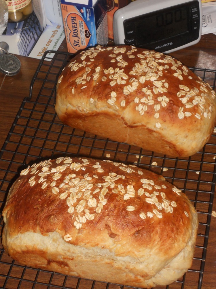 Honey Oat Bread