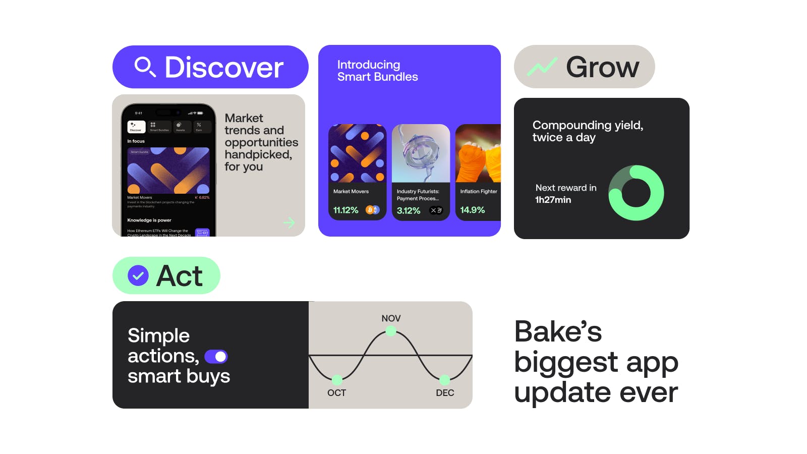 Bake - Discover Grow Act