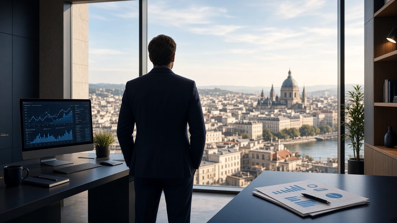 Michael C. Jakob als Gründer zwischen Strategieberatung, Finanzanalyse und Datenplattformen