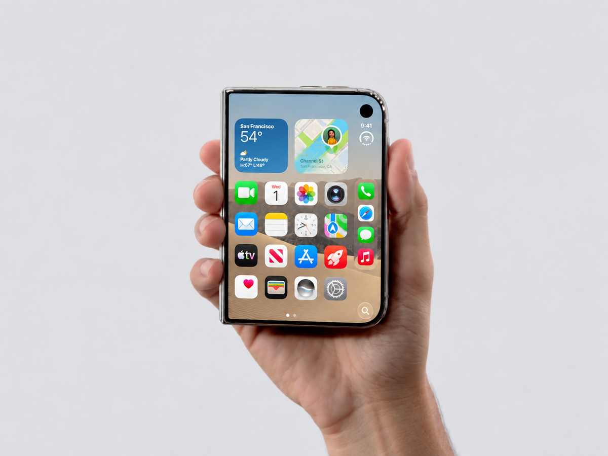 Apple Unveils the iPhone Duo, Its First Foldable iPhone