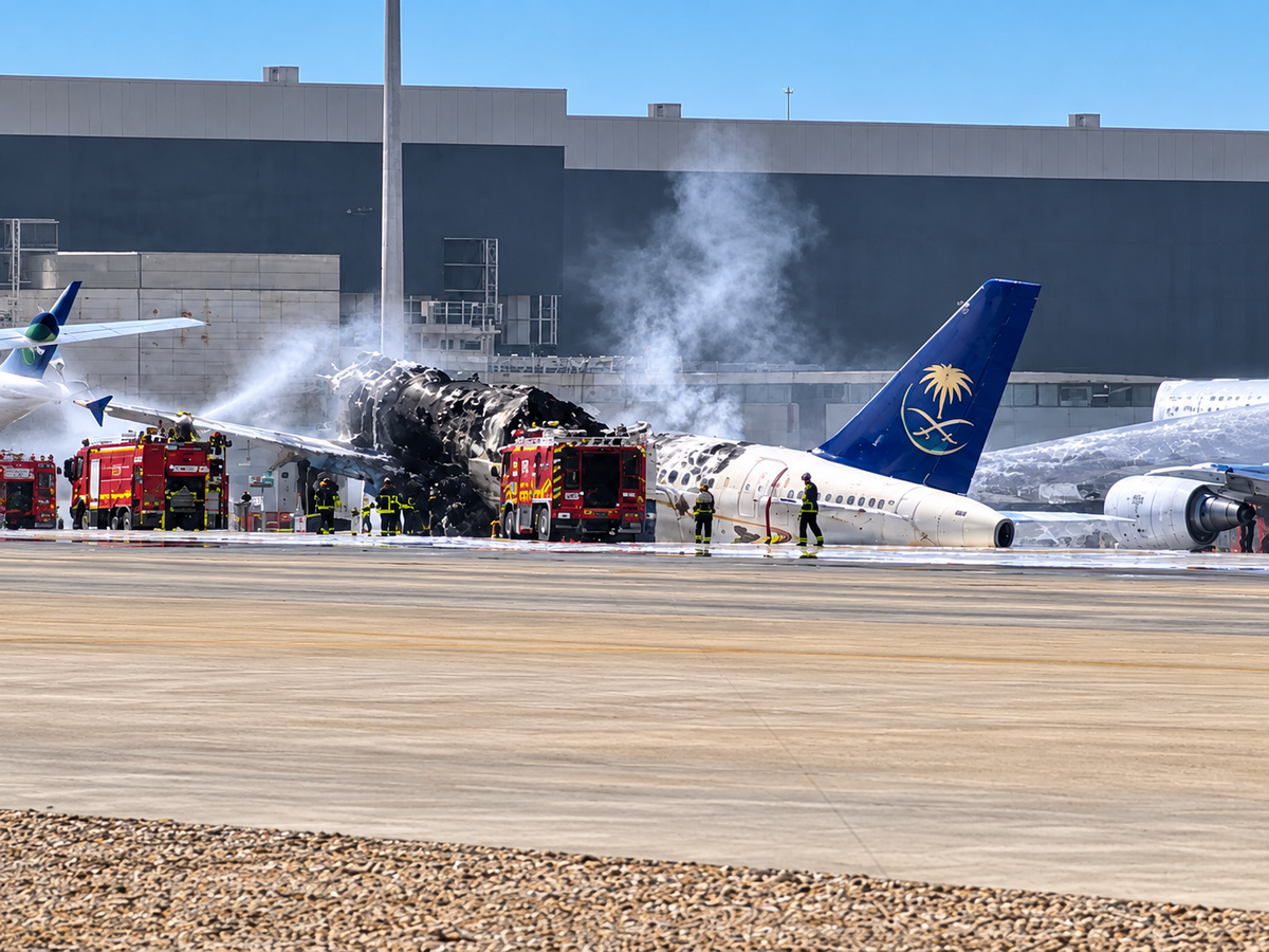 Houthi Attack Damages Passenger Aircraft at Riyadh Airport as Syria Considers Joining the War