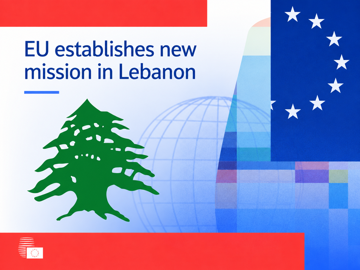 European Union Establishes Three-Year Security Mission in Lebanon