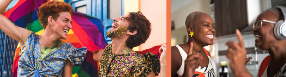 Pictures of diverse people