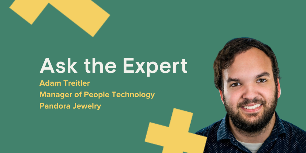Adam Treitler, Manager of People Technology, Pandora Jewelry
