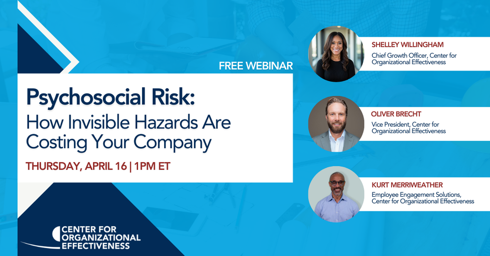 Psychosocial Risk:  How Invisible Hazards Are Costing Your Company Header
