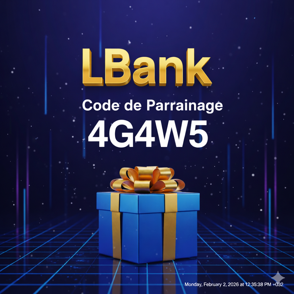 Code de Parrainage LBank : “4G4W5” – (Mon Expérience de Trading)