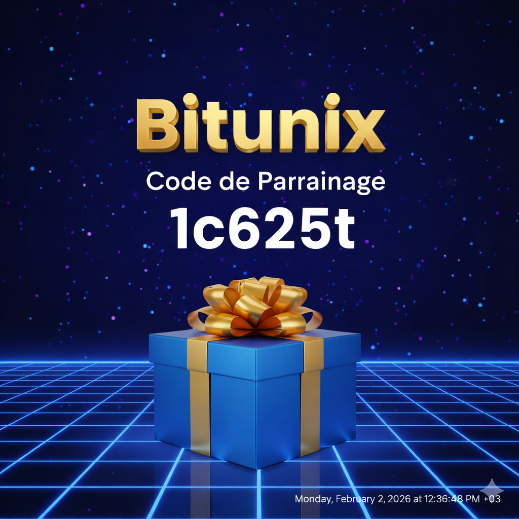 Code de Parrainage Bitunix : « 1c625t » – (Mon rythme de trading)