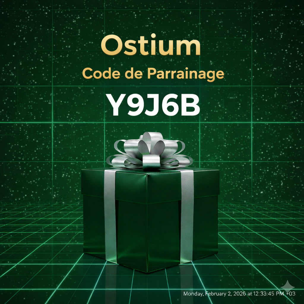 Code de Parrainage Ostium: « Y9J6B » – (Une expérience de trading flexible)