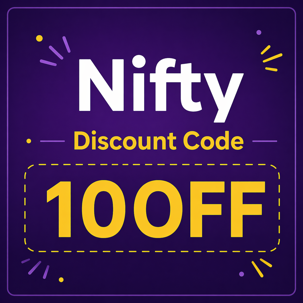 Code de Réduction 30 % Nifty: « 10OFF »