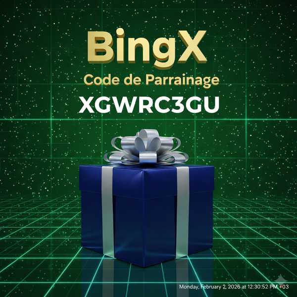 Code de Parrainage BingX : « XGWRC3GU » – (Avantages de Trading Intelligent pour 2026)