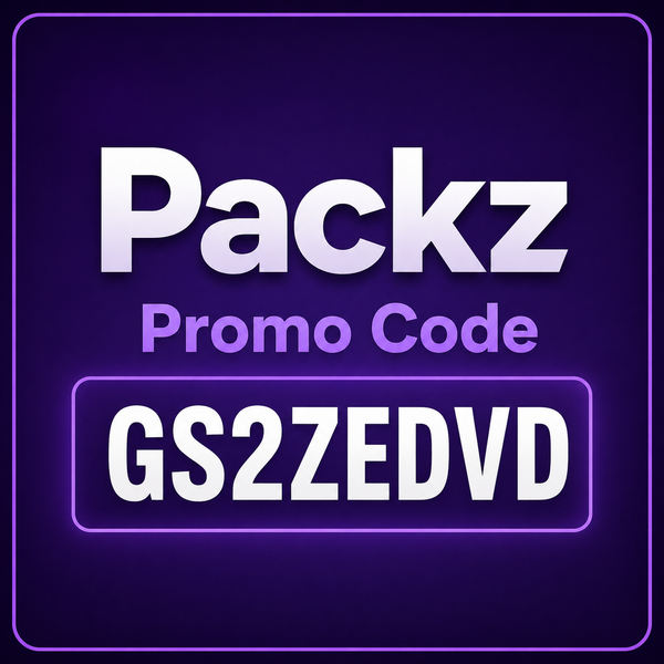 Code Promo 10 % Packz: « GS2ZEDVD » – Débloquez des Packs Numériques