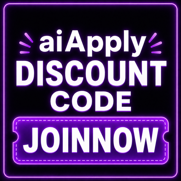 Code de Réduction 20 % aiApply: « JOINNOW »