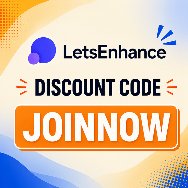 Code de Réduction 10 % LetsEnhance AI: « JOINNOW »