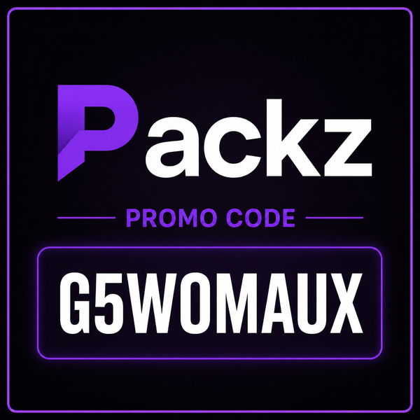 Code Promo 10 % Packz: « G5WOMAUX » – Accédez à des Packs de Récompenses Numériques