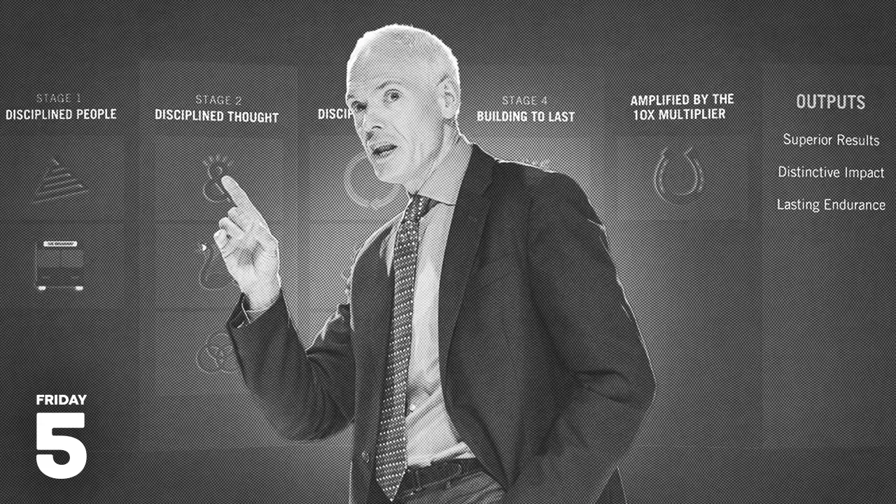 5 Lessons on Building and Sustaining Momentum from Jim Collins