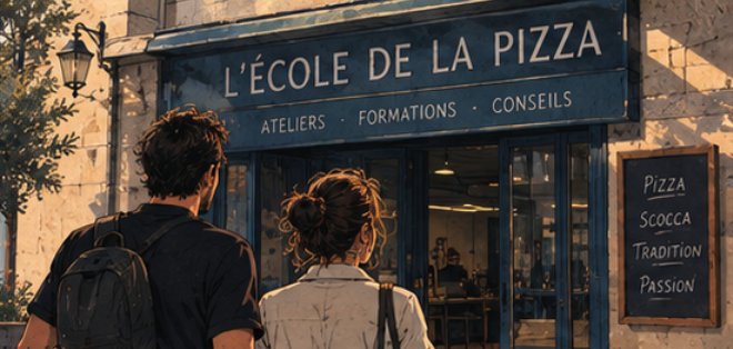 Dans la peau d'un pizzaiolo