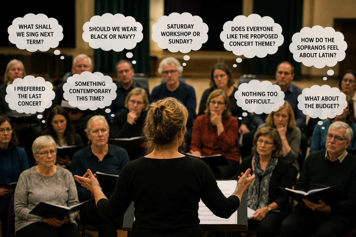 The Choir That Thinks It’s Democratic