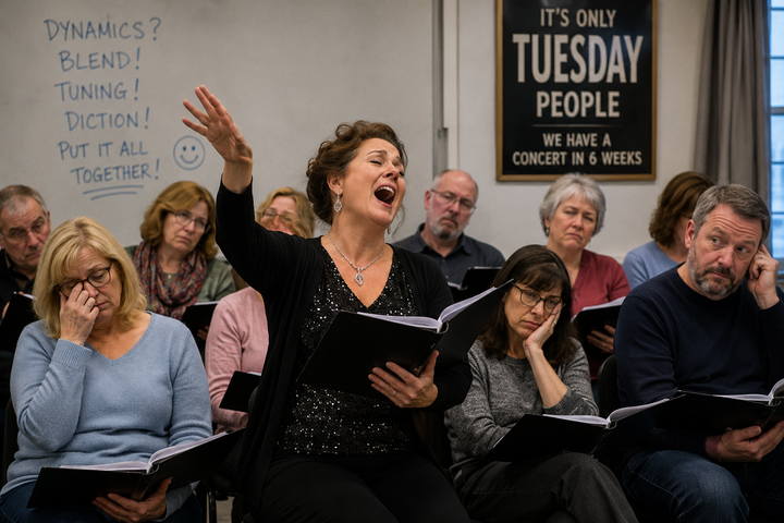 The Singer Who Treats Every Rehearsal Like Opening Night