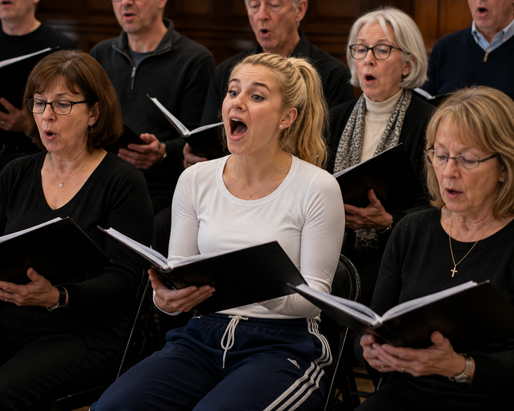 The Singer Who Mouths During Difficult Bits