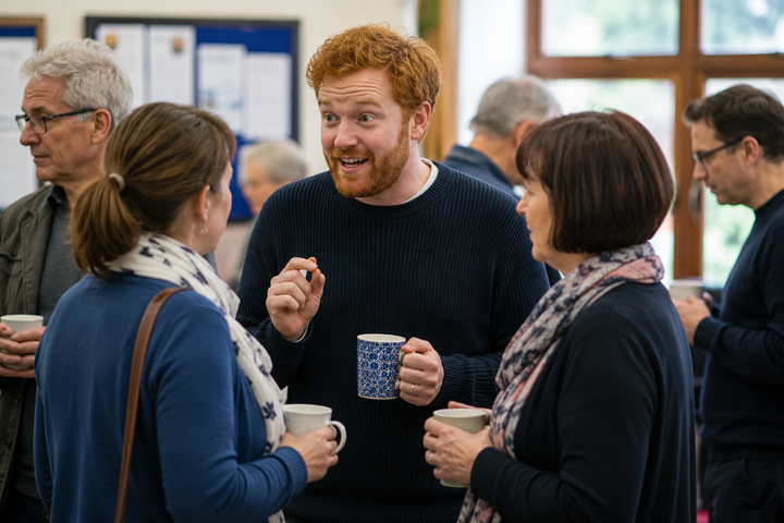 The Member Who Treats Every Break Like a Networking Event