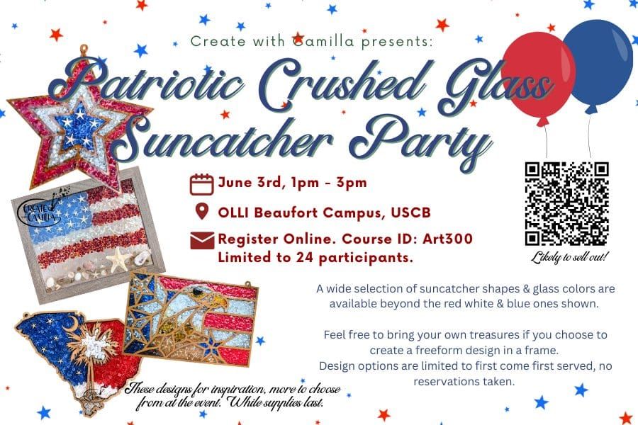 Crushed Glass Suncatcher Party  Hosted by Create With Camilla