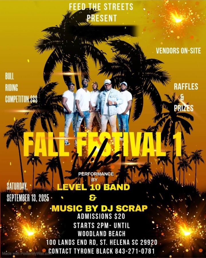 Fall Festival Vibes: Live Music, Bull Riding, and More on St. Helena Island