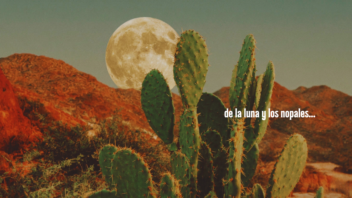 de la luna y los nopales