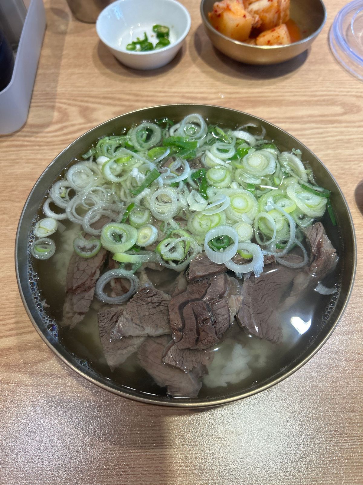 곰탕반 - '하동관'식 곰탕