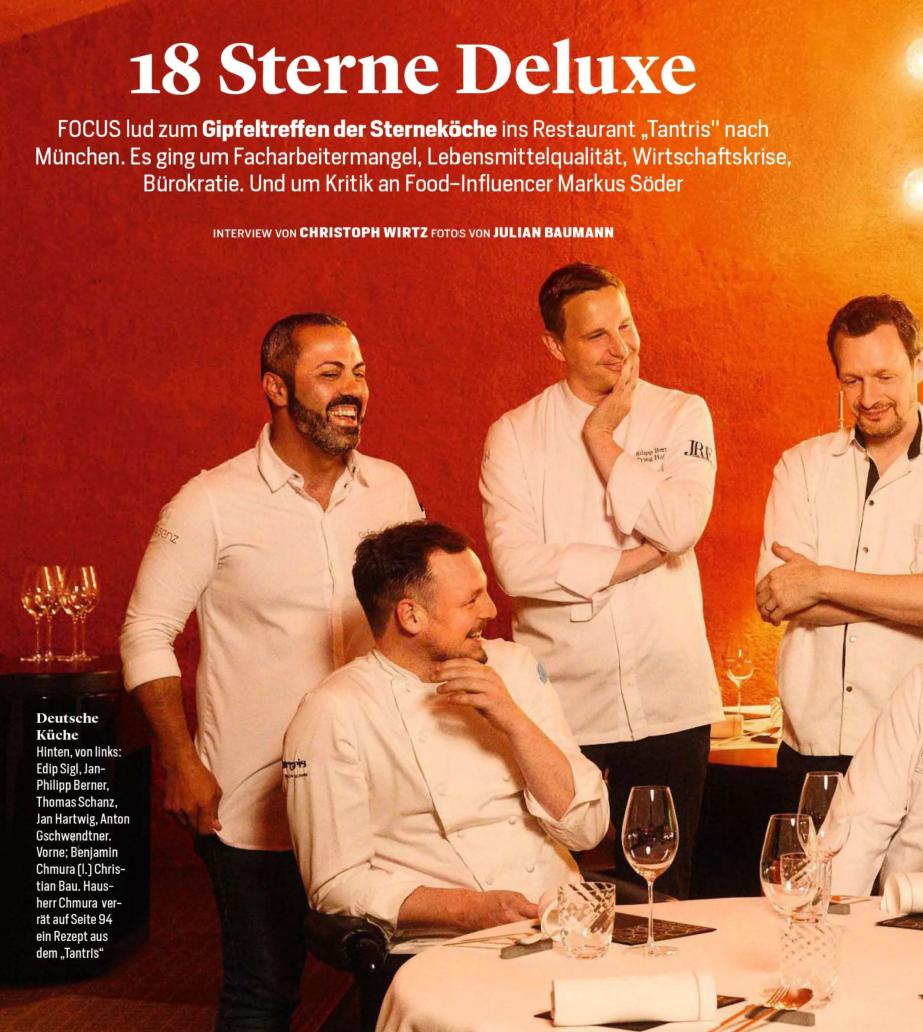 18 Sterne Deluxe: 독일 셰프들이 독일의 파인 다이닝 문화를 비판하다