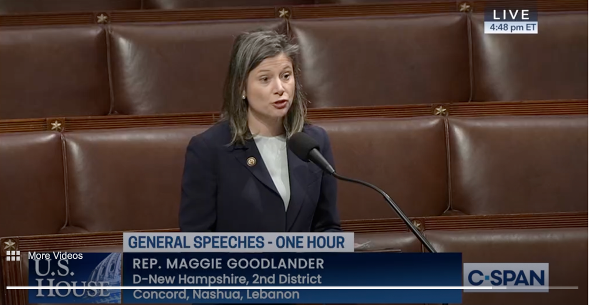 Congresswoman Maggie Goodlander (D-NH 2nd district) on freedom from monopolies