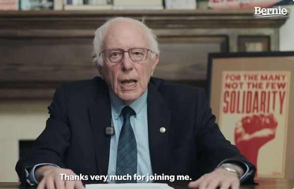 Bernie - change comes from bottom up