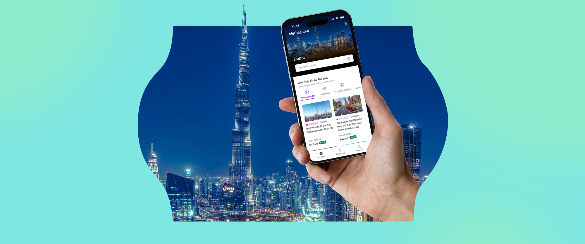 The baker’s choice: Adding a pinch of magic on the app homepage