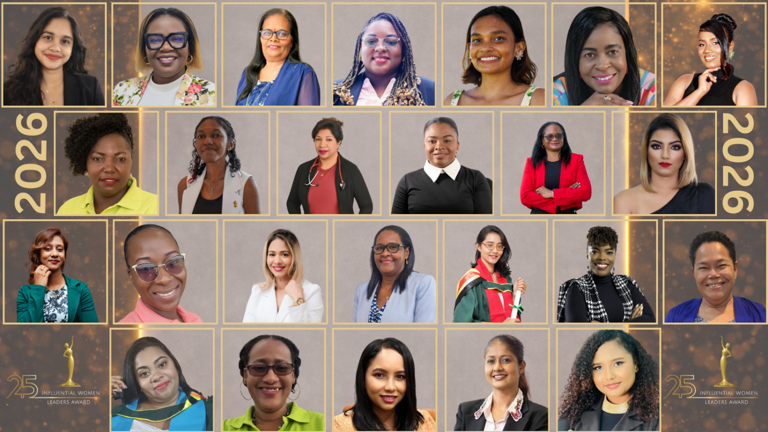 Guyana women leaders award names 25 honourees for May 2026 gala